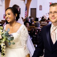 My wedding dress, i absolutely love it, adding sleeves!  Anyone else wearing a ball gown?? - 2