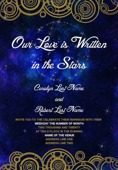 Invitation option 1