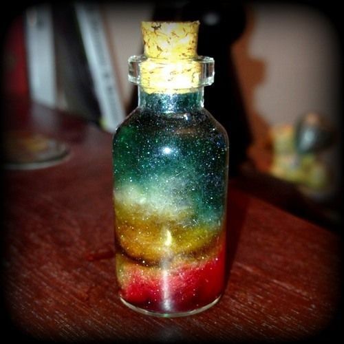 Nebula in a jar!