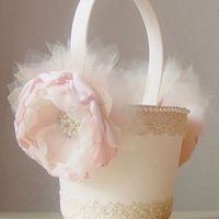  Ring Bearer Pillow & Flower Girl Basket - 2