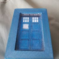 The TARDIS Box from the outside