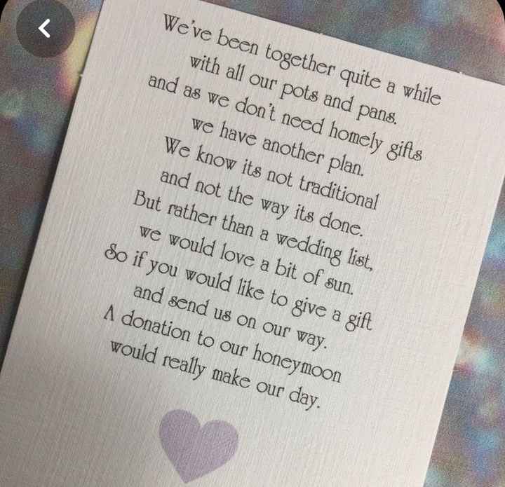 Honey moon help instead of items - 1