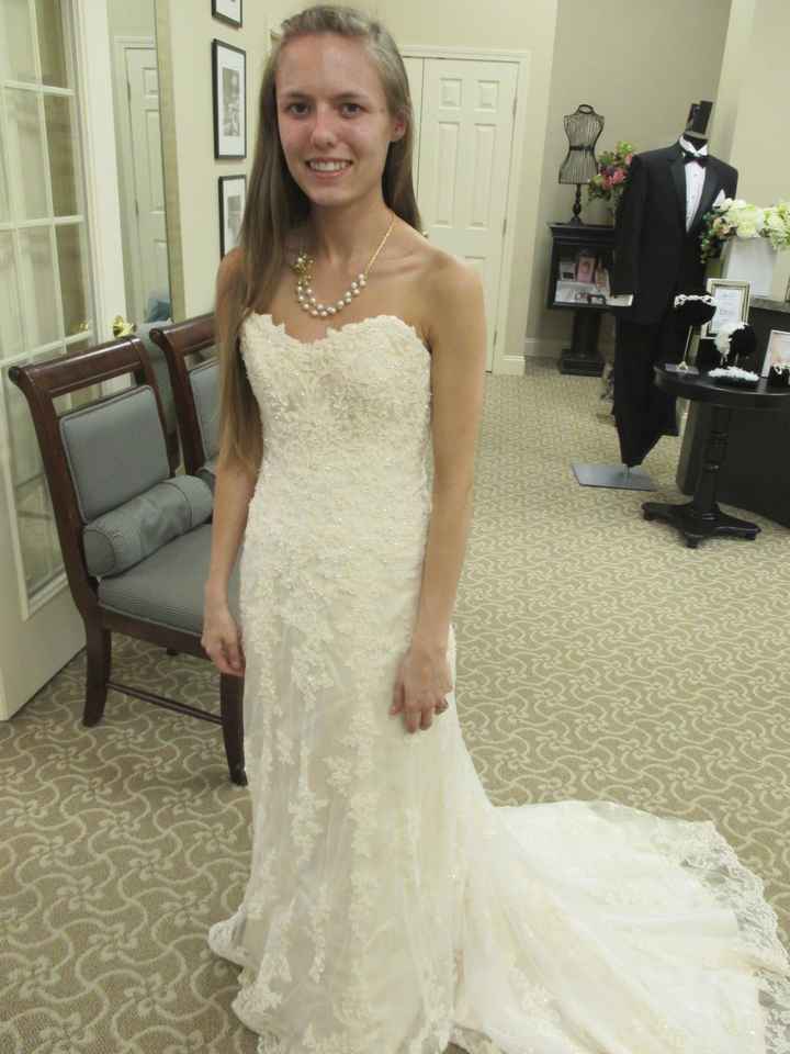 Picked up my dress today!! **pics**