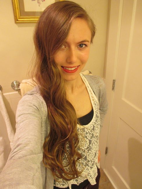Anyone Wearing Hair Down?