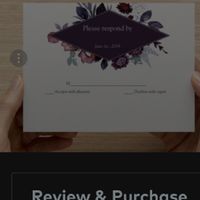 Ordering my wedding invitations - 1