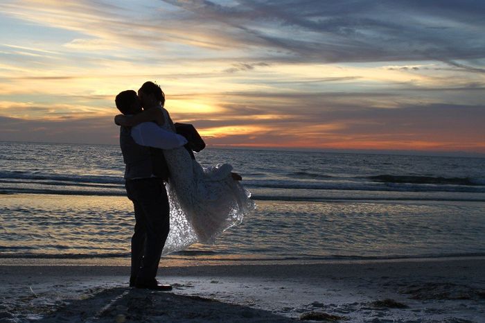 I love this because I know it was spontaneous and not posed by our photographer like so many others