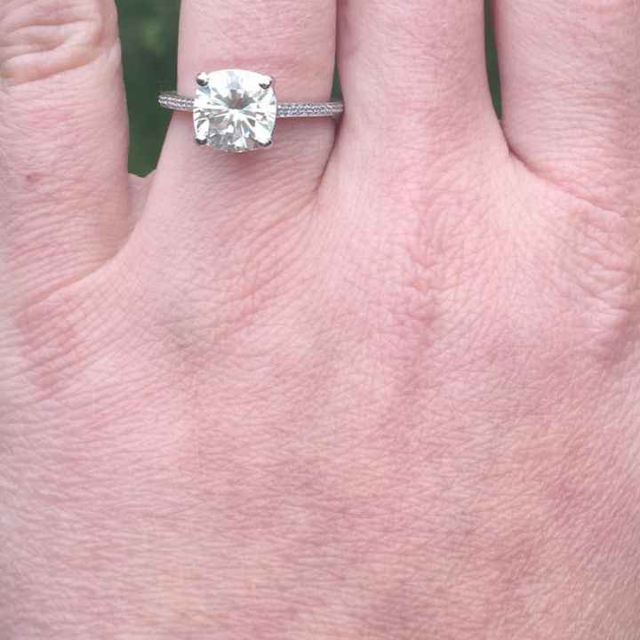 Show me your moissanite rings! 💍 - 1