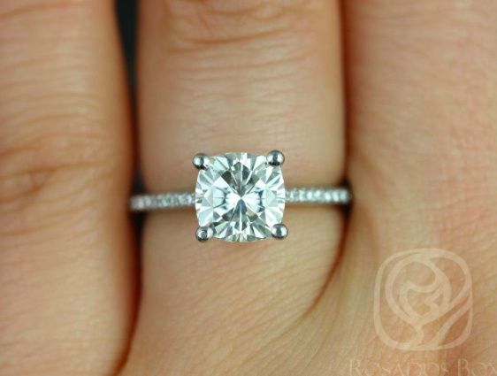 for anyone on the fence about moissanite Vs. diamonds plz read 9