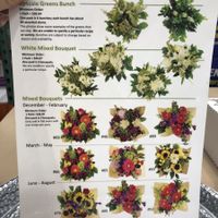 Costco flowers/ food