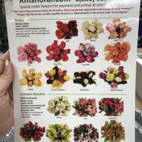 Costco flowers/ food