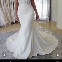 Wearing my wedding dress at our post-elopement reception? - 1