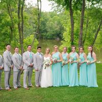 Uneven wedding party