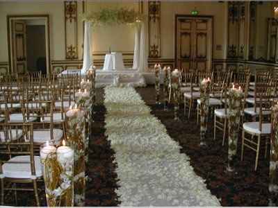 Wedding Ceremony Aisle Decorations - kinda complex, help...