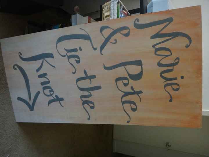 DIY Signage: Which one do you think is better?