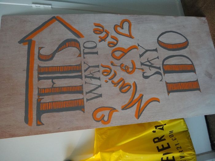 DIY Signage: Which one do you think is better?