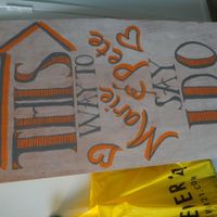 DIY Signage: Which one do you think is better?