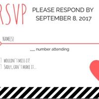 Response Card Wording