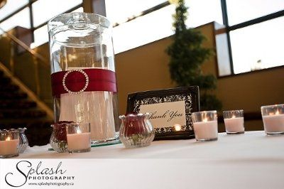 Decor for Night Wedding Cocktail Reception