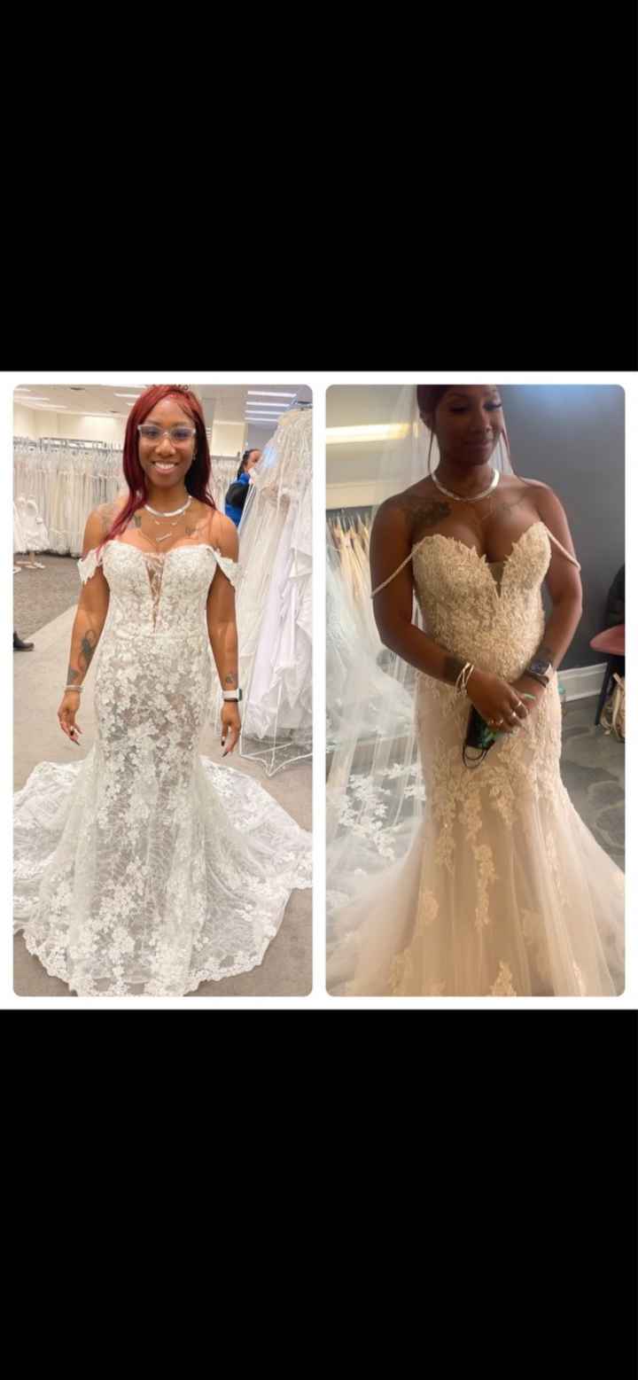[Finally]wedding dress shopping 🛍👰🏽‍♀️❤️ - 1