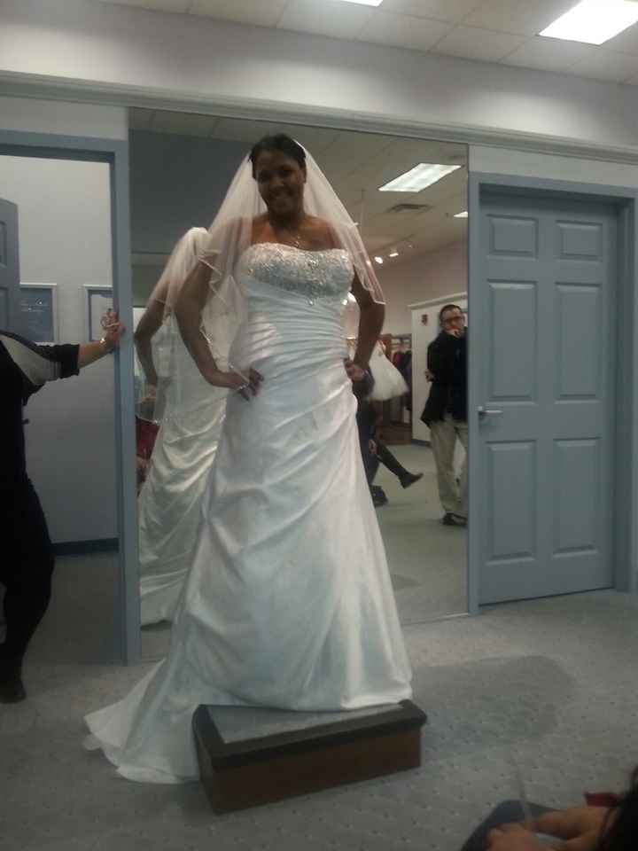 I finally said yes to a dress