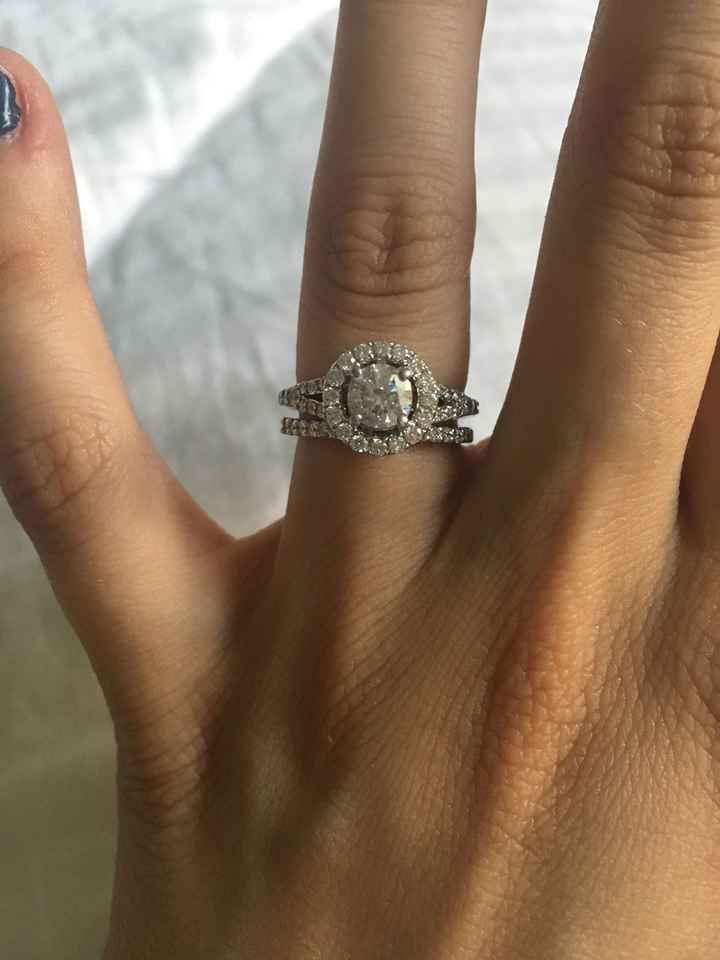 Band to match engagement ring or just a wedding band? - 1