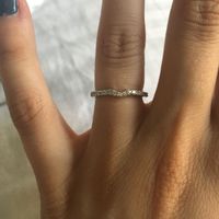 Band to match engagement ring or just a wedding band? - 2