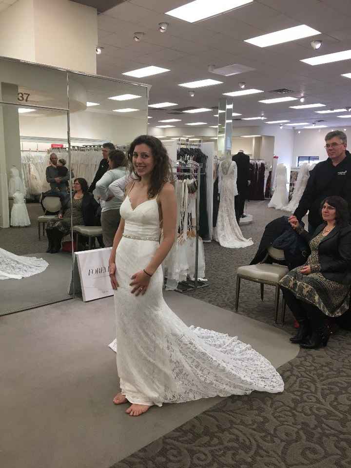 david's bridal fitting