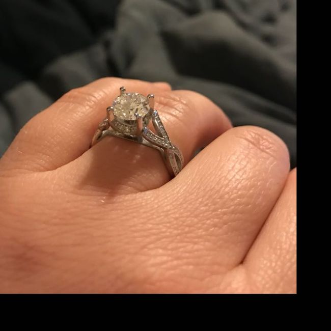 Moissanite Rings - Does Anyone Have One? 1