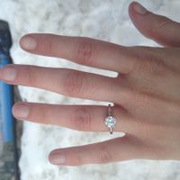 Let's see those beautiful rings!