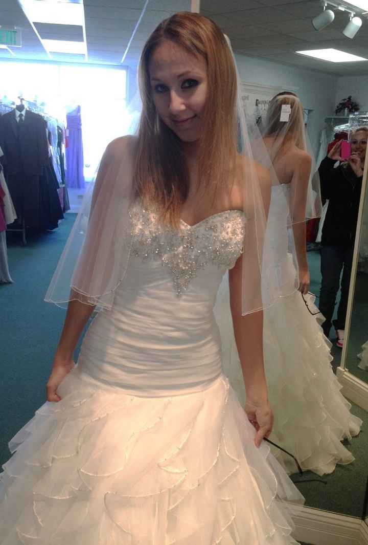 Said yes to my dress!