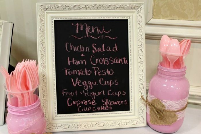 Menu for buffet?