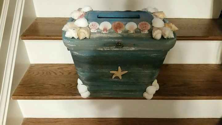 Sea Chest Card Box - DIY