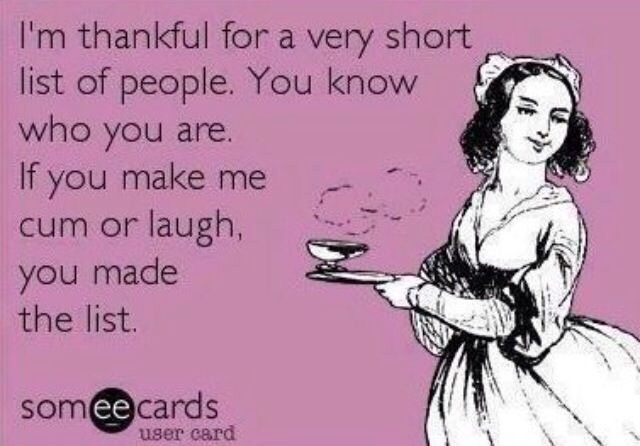 Because laughter is positive, damnit.