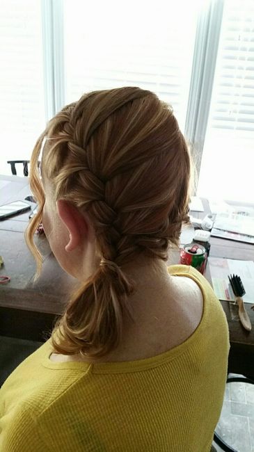 Hair trial today!