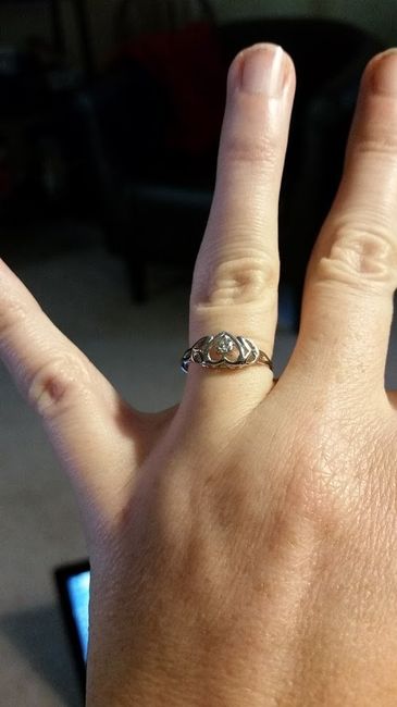 Ring pop it is-- ring still not here