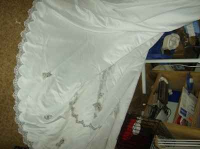 tried on dress again!