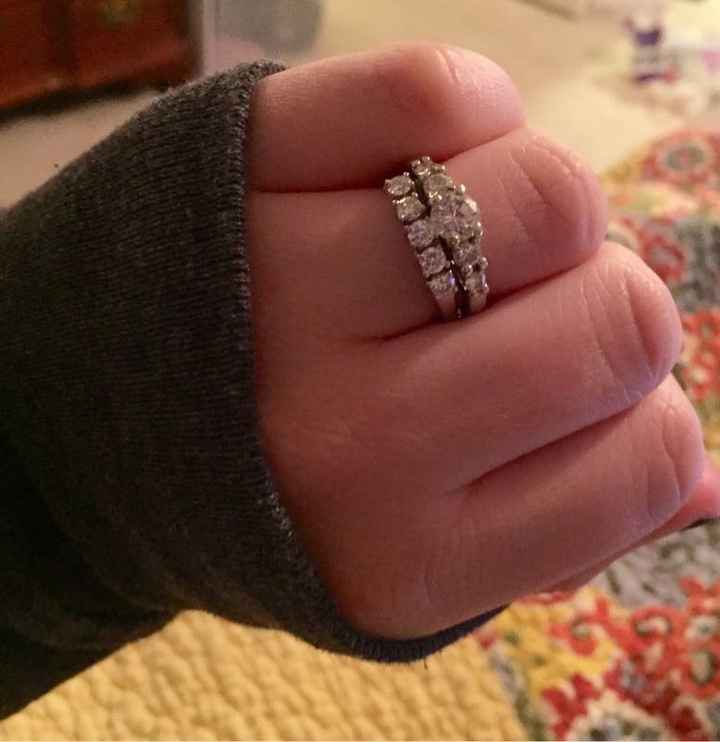 Picked out my wedding band today!! Pics