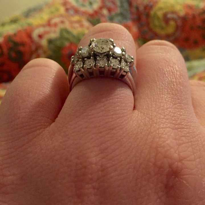 Picked out my wedding band today!! Pics