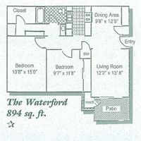 just got a copy of the layout of our new apt!