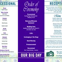 DIY Wedding Programs