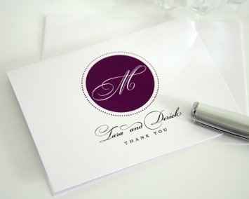 Early Wedding Gift Thank You Notes