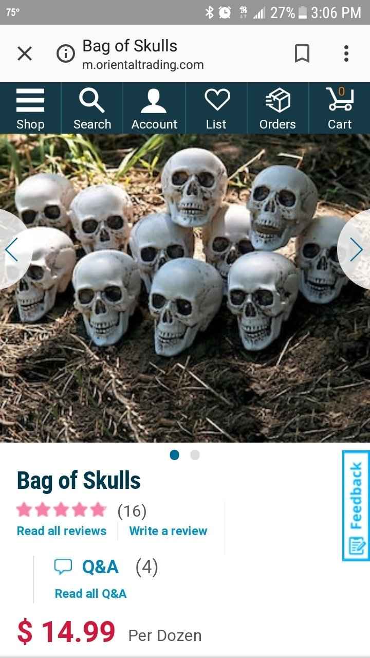 Finding skull centerpieces - 1