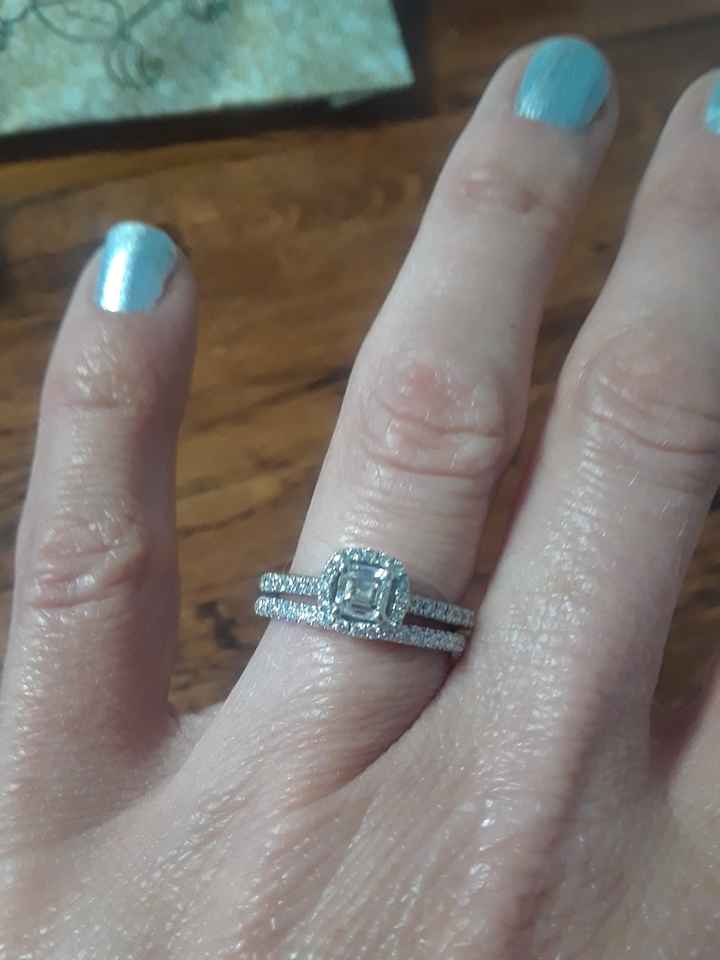 Band to match engagement ring or just a wedding band? - 1