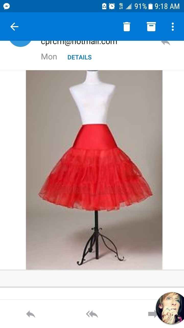 Colored wedding dress, anyone?