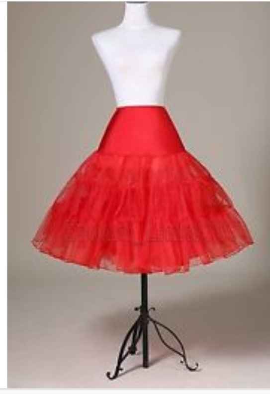  Colored petticoat/hoop skirt/etc - 1