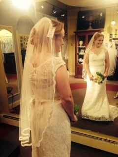 Said "YES TO THE DRESS" Kinda!!!