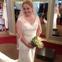 Said "YES TO THE DRESS" Kinda!!!