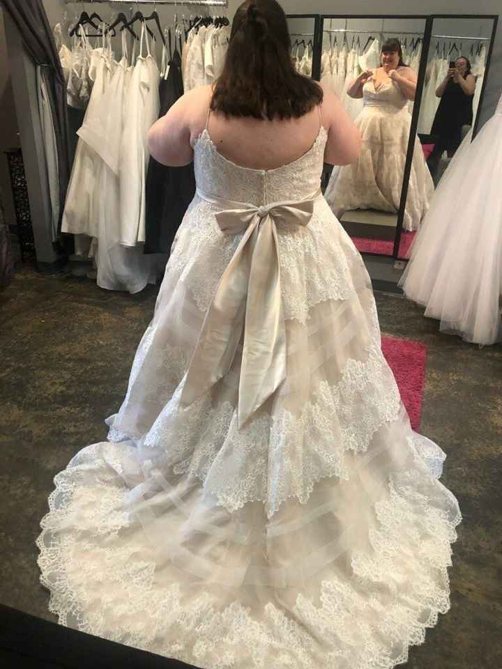 So Im plus size !!! wedding dress shopping ! - 1