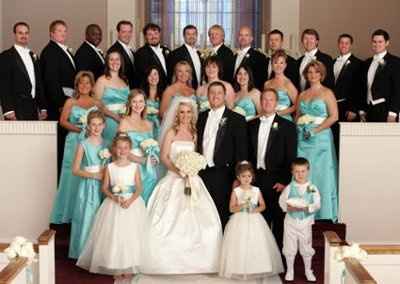 Tiffany & Co themed wedding