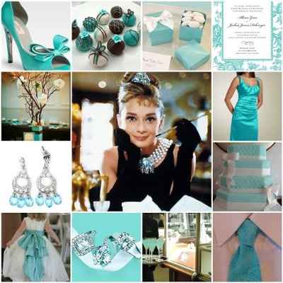 Tiffany & Co themed wedding
